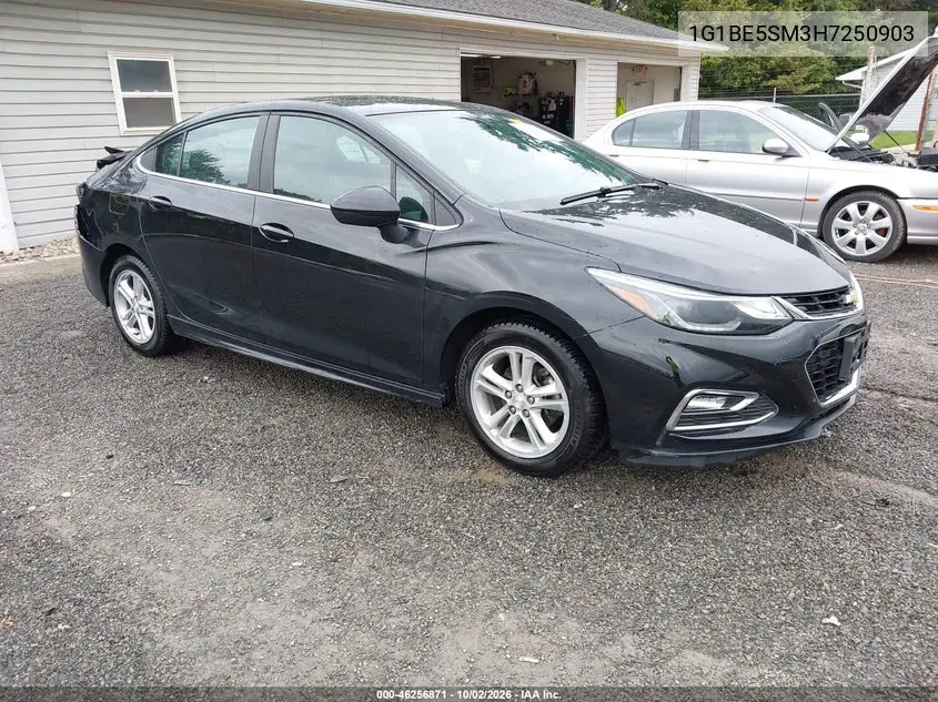 CHEVROLET CRUZE 2017, VIN 1G1BE5SM3H7250903