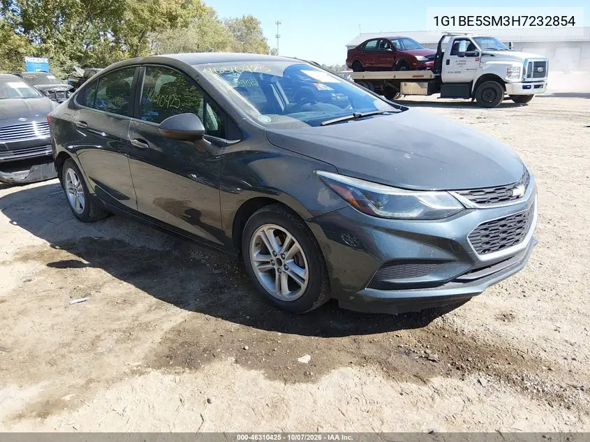 CHEVROLET CRUZE 2017, VIN 1G1BE5SM3H7232854