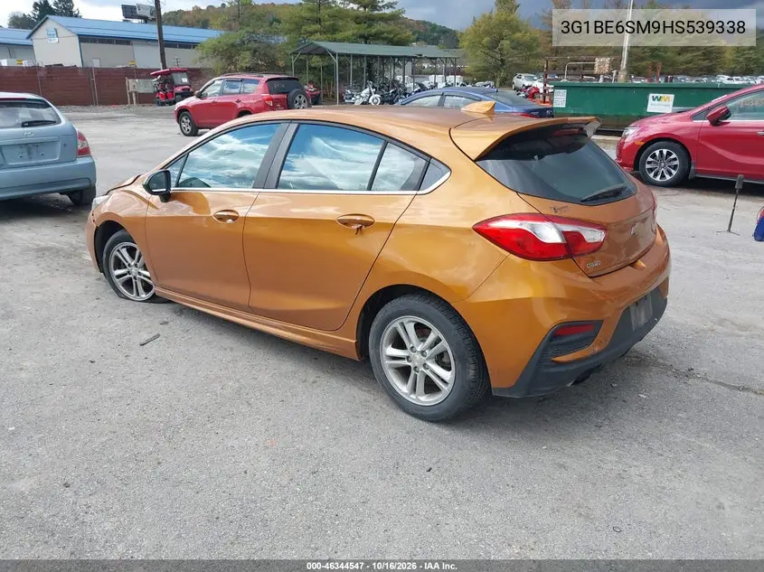 2017 CHEVROLET CRUZE VIN 3G1BE6SM9HS539338 — фото 3