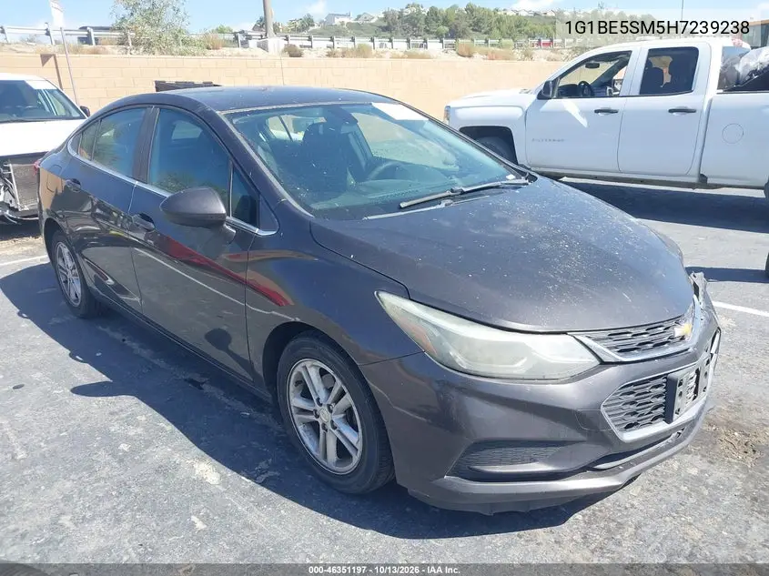 CHEVROLET CRUZE 2017, VIN 1G1BE5SM5H7239238