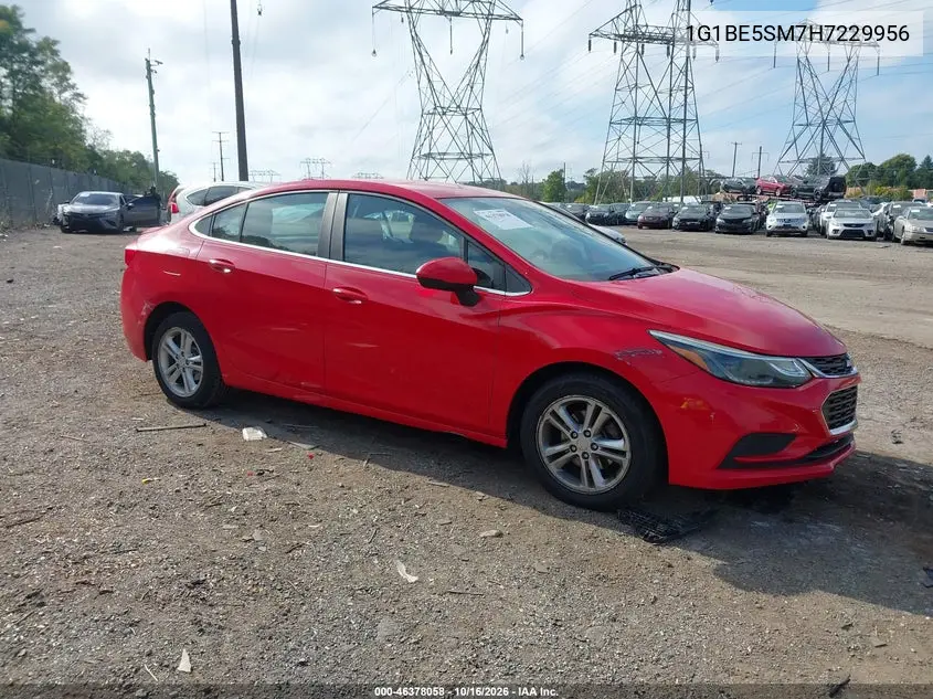 CHEVROLET CRUZE 2017, VIN 1G1BE5SM7H7229956