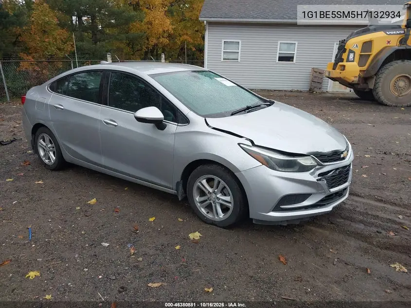 CHEVROLET CRUZE 2017, VIN 1G1BE5SM5H7132934