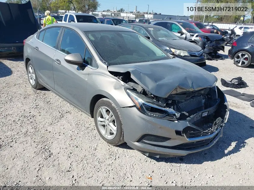 CHEVROLET CRUZE 2017, VIN 1G1BE5SM3H7219022