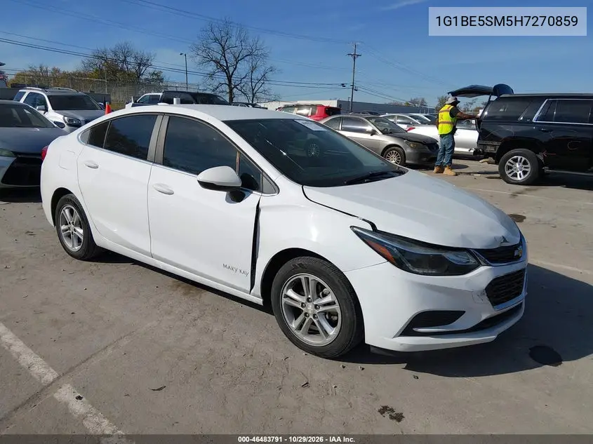 CHEVROLET CRUZE 2017, VIN 1G1BE5SM5H7270859