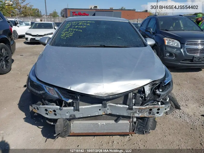 2018 CHEVROLET CRUZE VIN 3G1BH6SE4JS554402 — фото 13