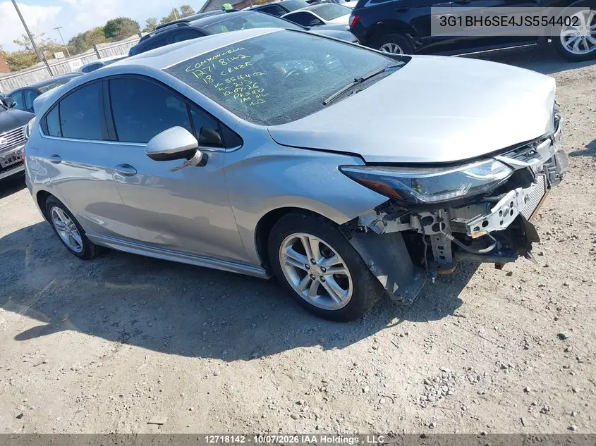 2018 CHEVROLET CRUZE VIN 3G1BH6SE4JS554402 — фото 14