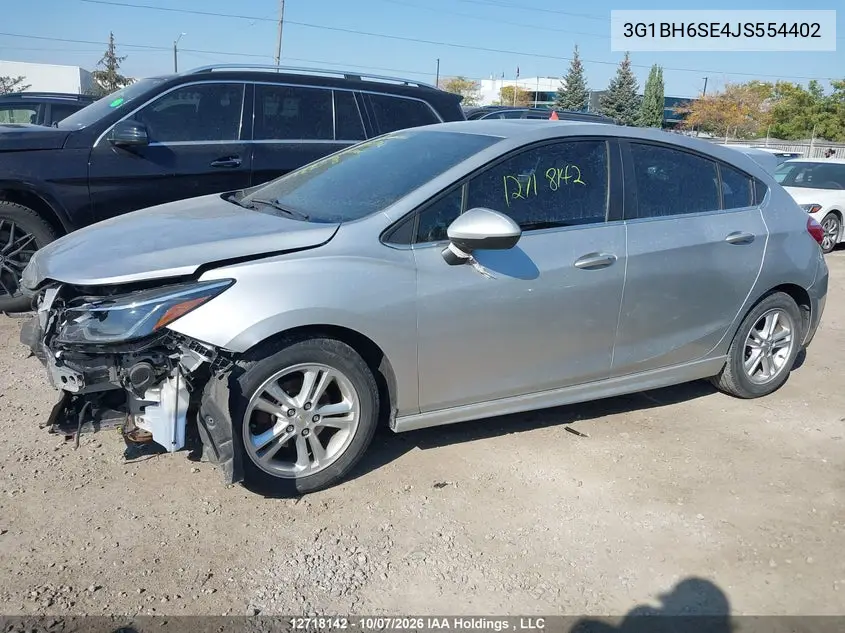 2018 CHEVROLET CRUZE VIN 3G1BH6SE4JS554402 — фото 15