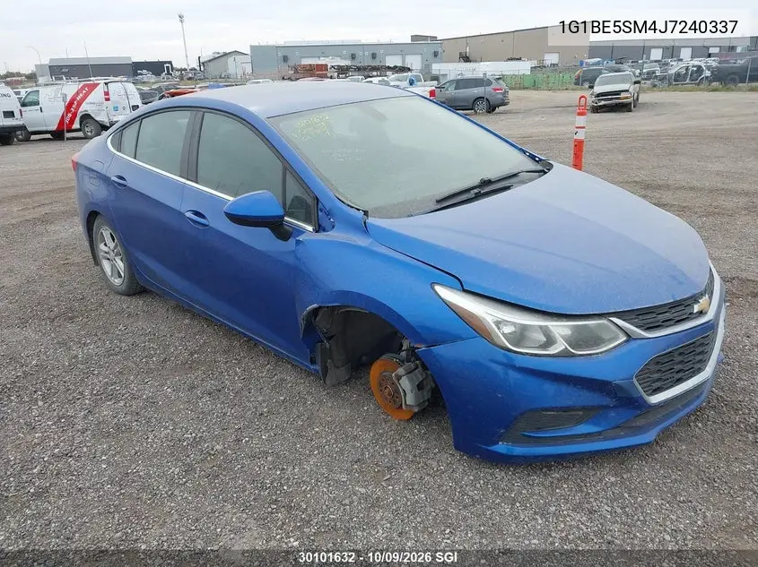 CHEVROLET CRUZE 2018, VIN 1G1BE5SM4J7240337