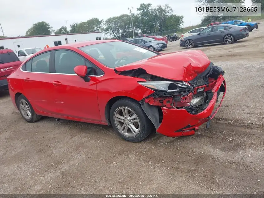 CHEVROLET CRUZE 2018, VIN 1G1BE5SM6J7123665