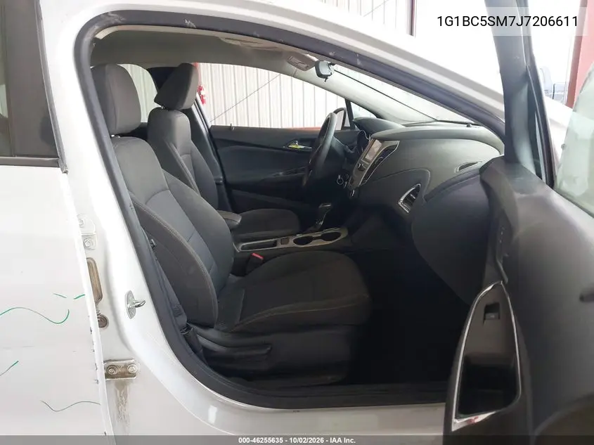 2018 CHEVROLET CRUZE VIN 1G1BC5SM7J7206611 — фото 5