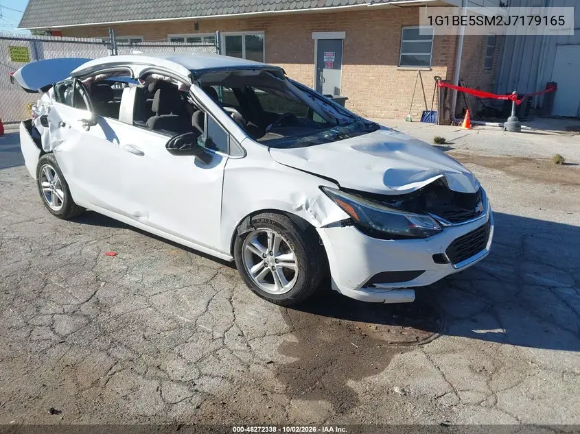 CHEVROLET CRUZE 2018, VIN 1G1BE5SM2J7179165