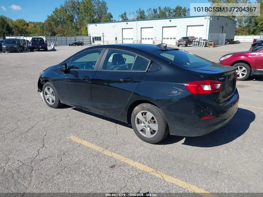 2018 CHEVROLET CRUZE VIN 1G1BC5SM1J7204367 — фото 3