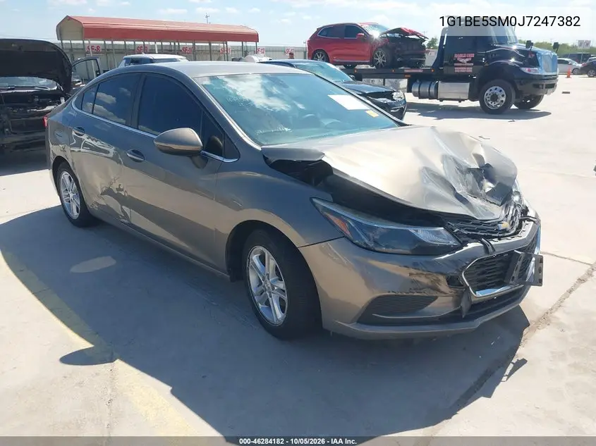 CHEVROLET CRUZE 2018, VIN 1G1BE5SM0J7247382