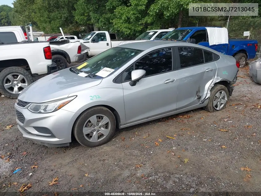 2018 CHEVROLET CRUZE VIN 1G1BC5SM2J7213045 — фото 2
