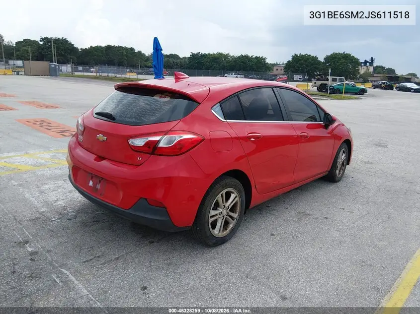 2018 CHEVROLET CRUZE VIN 3G1BE6SM2JS611518 — фото 4