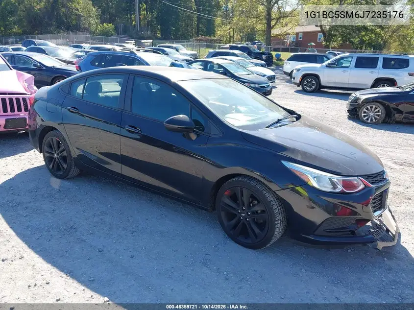 CHEVROLET CRUZE 2018, VIN 1G1BC5SM6J7235176