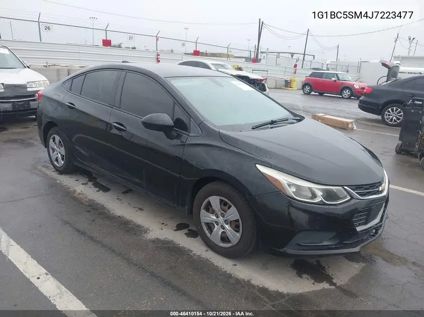 CHEVROLET CRUZE 2018, VIN 1G1BC5SM4J7223477