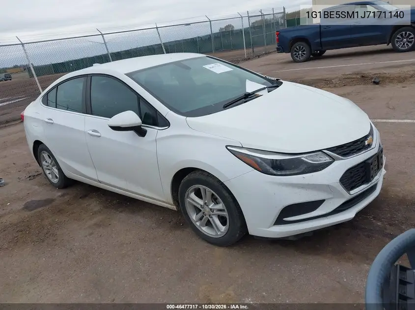 CHEVROLET CRUZE 2018, VIN 1G1BE5SM1J7171140
