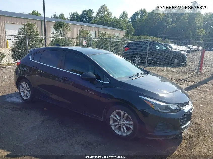 CHEVROLET CRUZE 2019, VIN 3G1BE6SM0KS535329