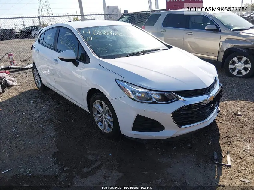 CHEVROLET CRUZE 2019, VIN 3G1BC6SM9KS527784