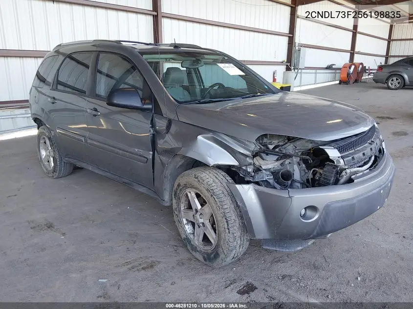 CHEVROLET EQUINOX 2005, VIN 2CNDL73F256198835