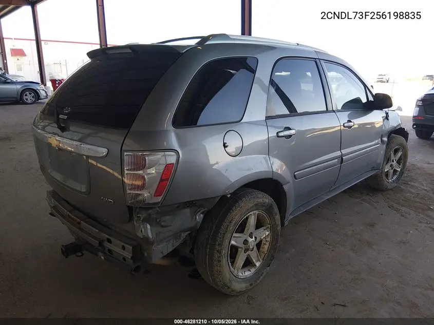 2005 CHEVROLET EQUINOX VIN 2CNDL73F256198835 — фото 4