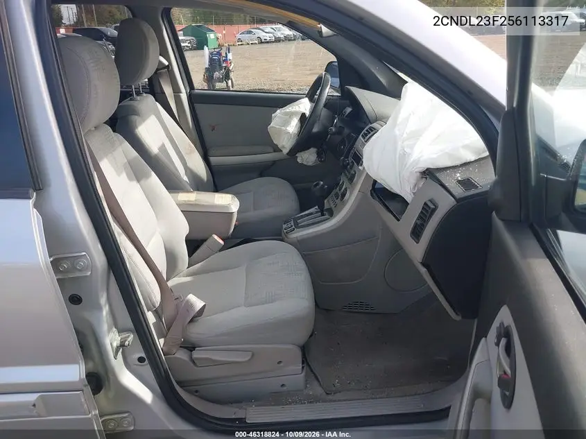 2005 CHEVROLET EQUINOX VIN 2CNDL23F256113317 — фото 5