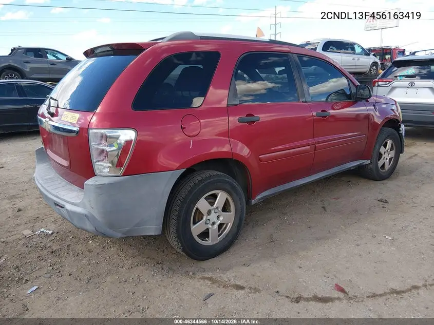 2005 CHEVROLET EQUINOX VIN 2CNDL13F456163419 — фото 4