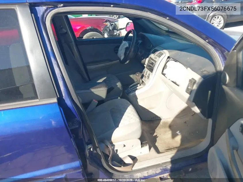 2005 CHEVROLET EQUINOX VIN 2CNDL73FX56076675 — фото 5