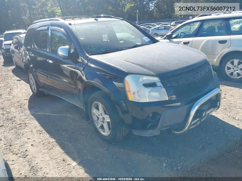 CHEVROLET EQUINOX 2005, VIN 2CNDL73FX56007212