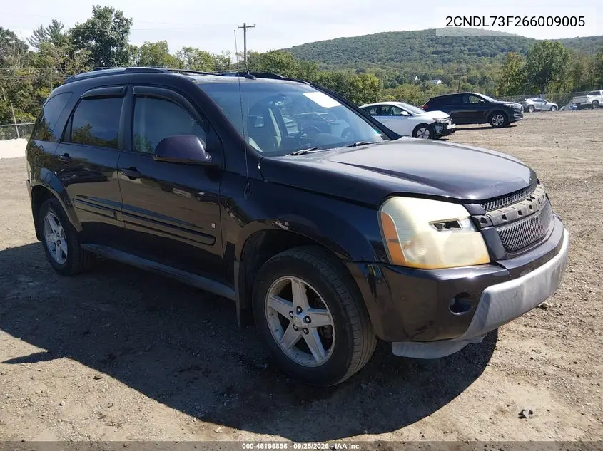 CHEVROLET EQUINOX 2006, VIN 2CNDL73F266009005