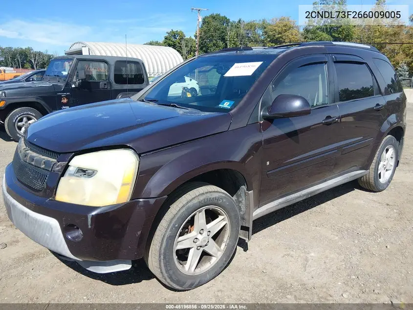 2006 CHEVROLET EQUINOX VIN 2CNDL73F266009005 — фото 2