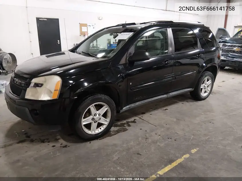 2006 CHEVROLET EQUINOX VIN 2CNDL63F666141758 — фото 2