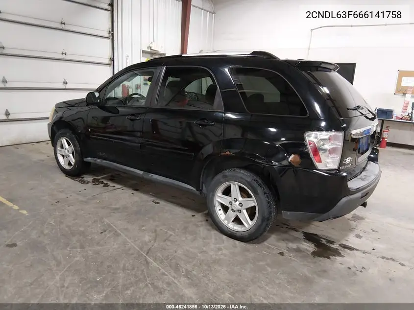 2006 CHEVROLET EQUINOX VIN 2CNDL63F666141758 — фото 3