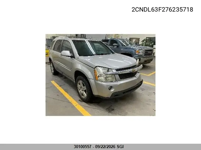 2007 CHEVROLET EQUINOX VIN 2CNDL63F276235718 — фото 5