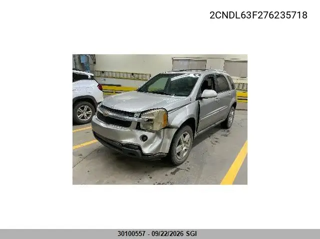 2007 CHEVROLET EQUINOX VIN 2CNDL63F276235718 — фото 7
