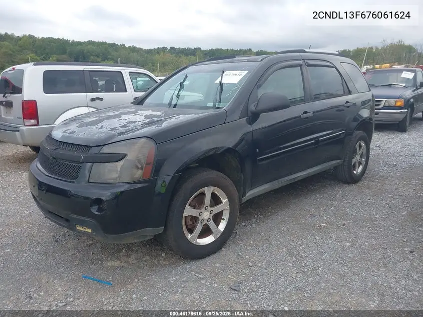 2007 CHEVROLET EQUINOX VIN 2CNDL13F676061624 — фото 2