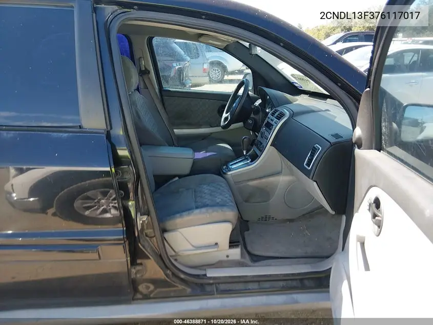 2007 CHEVROLET EQUINOX VIN 2CNDL13F376117017 — фото 5