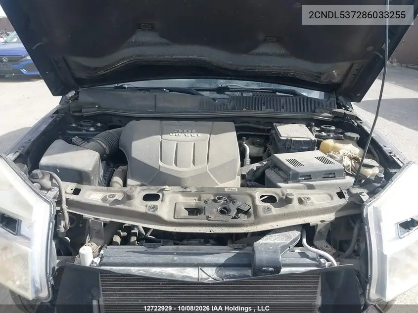 2008 CHEVROLET EQUINOX VIN 2CNDL537286033255 — фото 10