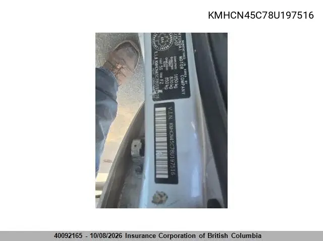 2008 CHEVROLET EQUINOX VIN KMHCN45C78U197516 — фото 15