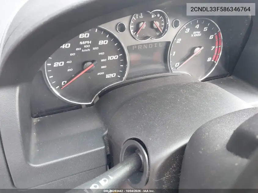 2008 CHEVROLET EQUINOX VIN 2CNDL33F586346764 — фото 7