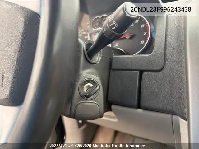 2009 CHEVROLET EQUINOX VIN 2CNDL23F996243438 — фото 5