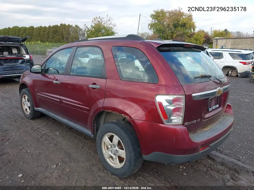 2009 CHEVROLET EQUINOX VIN 2CNDL23F296235178 — фото 3