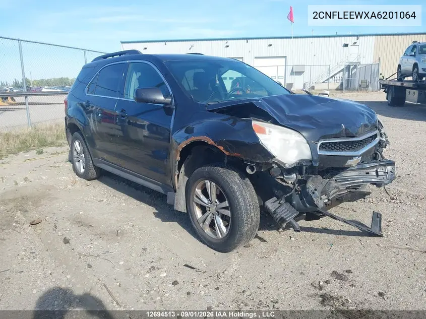 CHEVROLET EQUINOX 2010, VIN 2CNFLEEWXA6201064