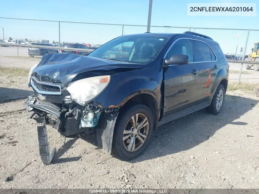 2010 CHEVROLET EQUINOX VIN 2CNFLEEWXA6201064 — фото 2