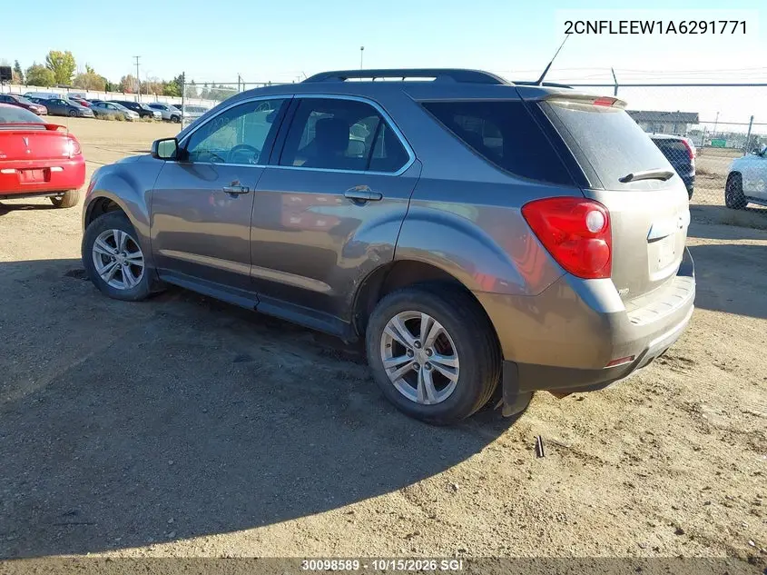 2010 CHEVROLET EQUINOX VIN 2CNFLEEW1A6291771 — фото 3