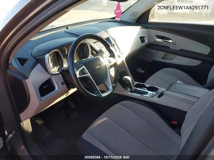 2010 CHEVROLET EQUINOX VIN 2CNFLEEW1A6291771 — фото 5