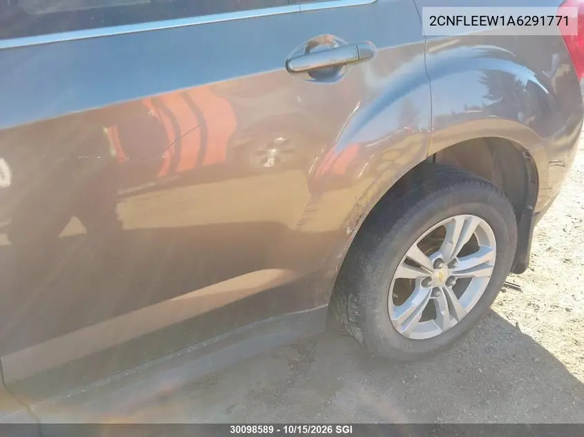 2010 CHEVROLET EQUINOX VIN 2CNFLEEW1A6291771 — фото 6