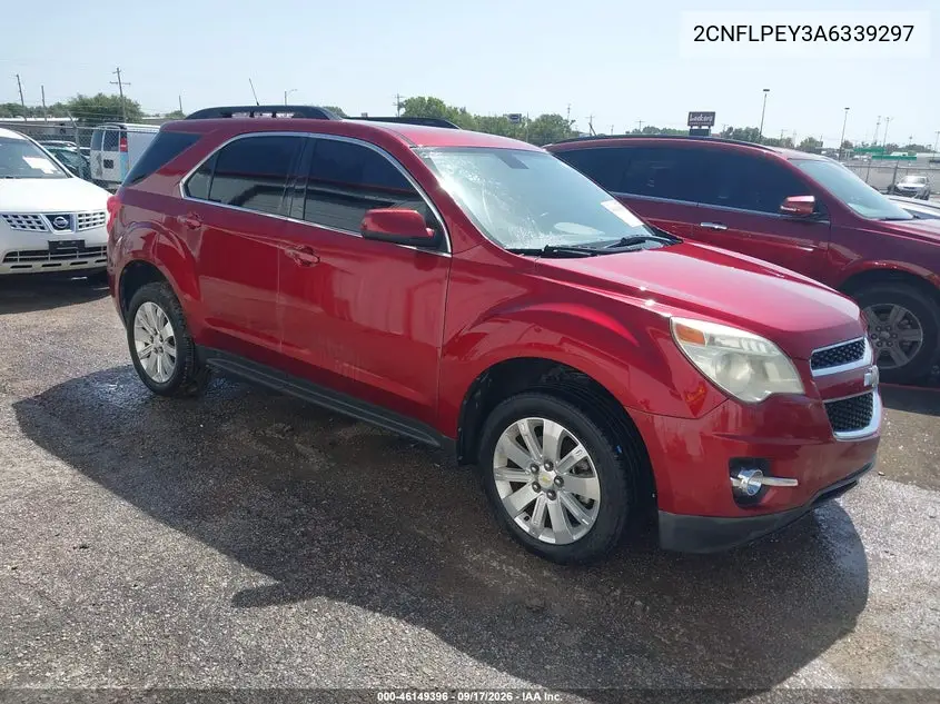 CHEVROLET EQUINOX 2010, VIN 2CNFLPEY3A6339297