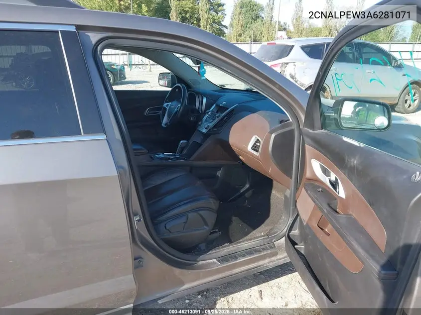 2010 CHEVROLET EQUINOX VIN 2CNALPEW3A6281071 — фото 5